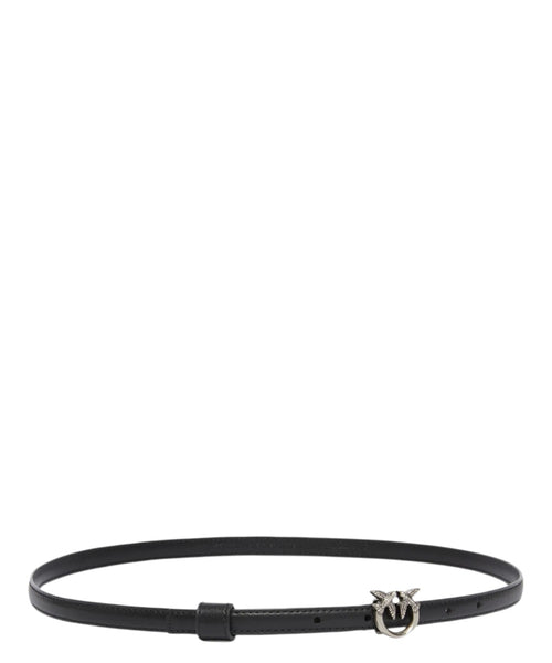 Ceinture Fine Love Birds en Cuir 1 cm