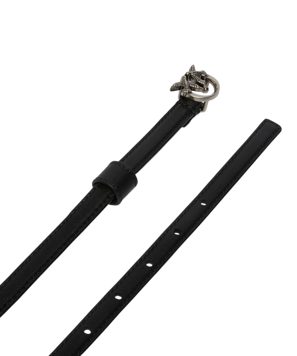 Ceinture Fine Love Birds en Cuir 1 cm