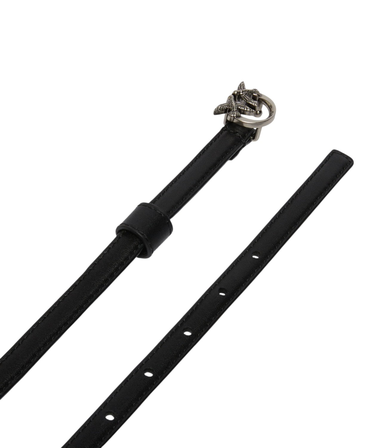 Ceinture Fine Love Birds en Cuir 1 cm