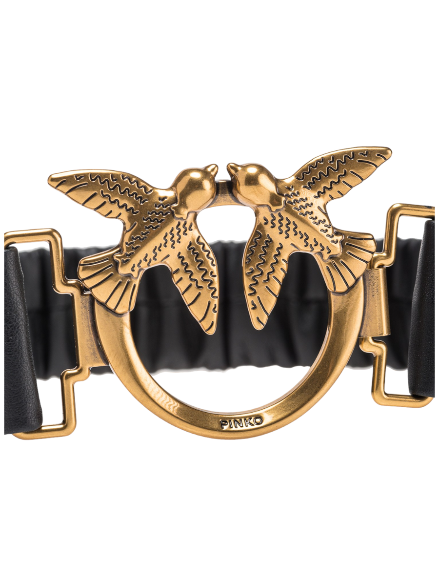 Cintura arricciata Ondina h4-Pinko-Cinture-Vittorio Citro Boutique