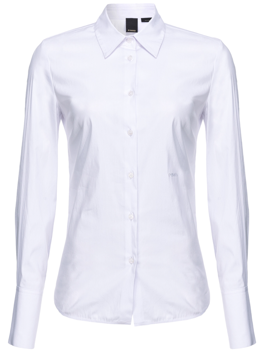 Dory camicia sfiancata in popeline-Pinko-Camicie-Vittorio Citro Boutique