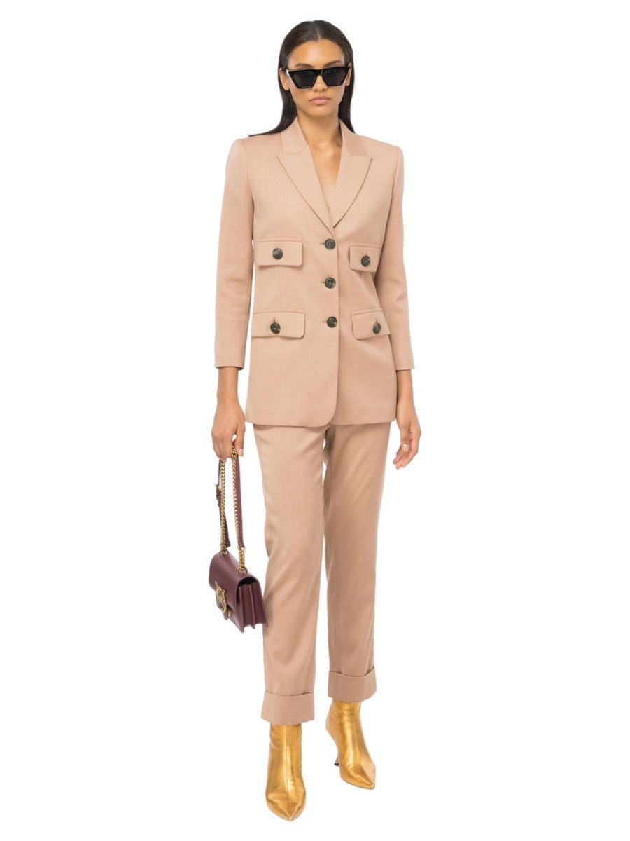 Pulika pantalone in flanella-Pinko-Pantaloni-Vittorio Citro Boutique