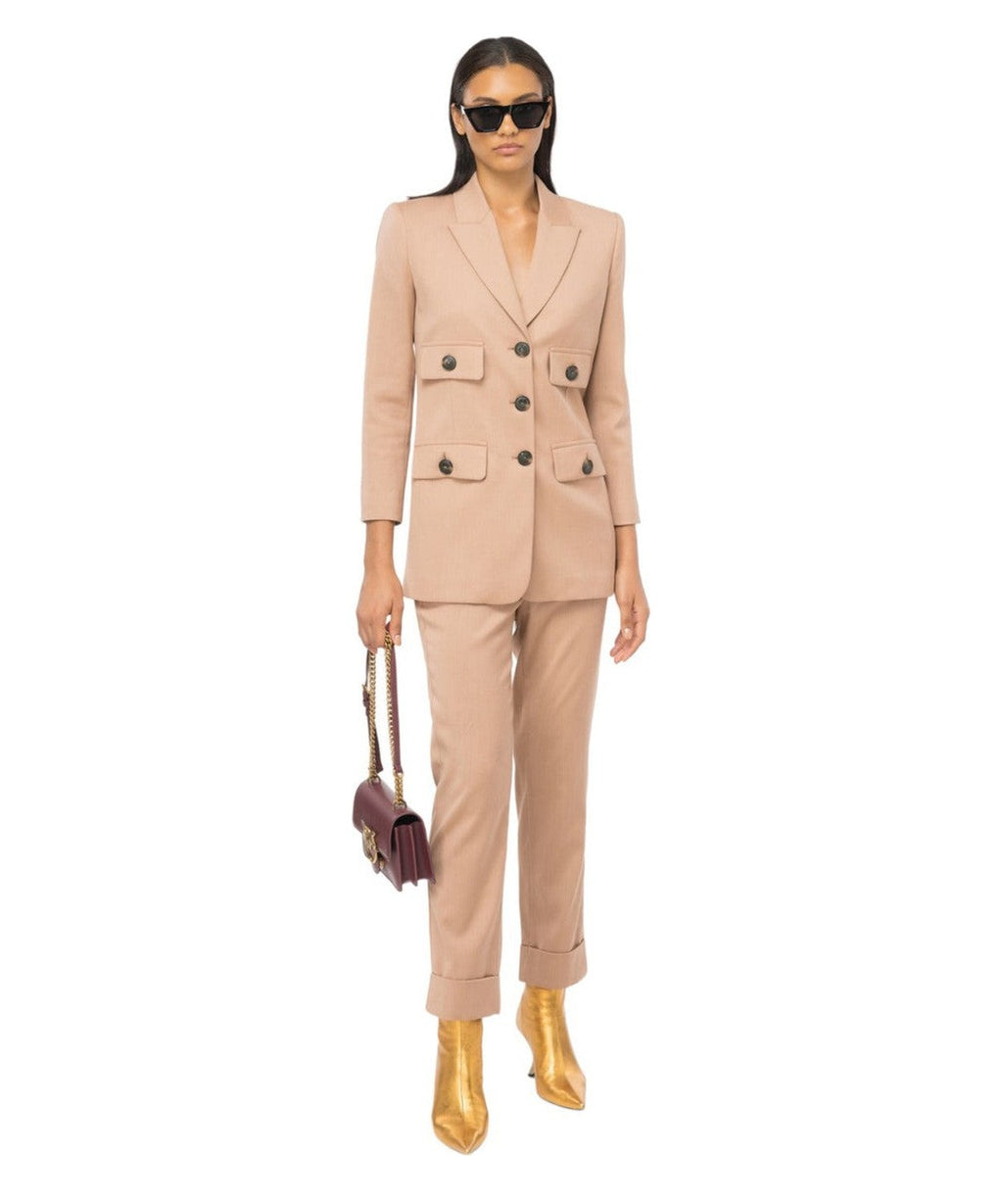 Pulika pantalone in flanella-Pinko-Pantaloni-Vittorio Citro Boutique