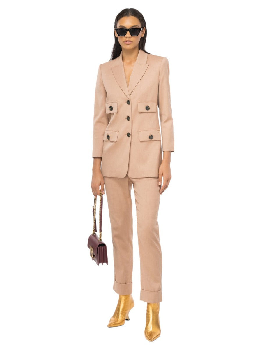 Pulika pantalone in flanella-Pinko-Pantaloni-Vittorio Citro Boutique