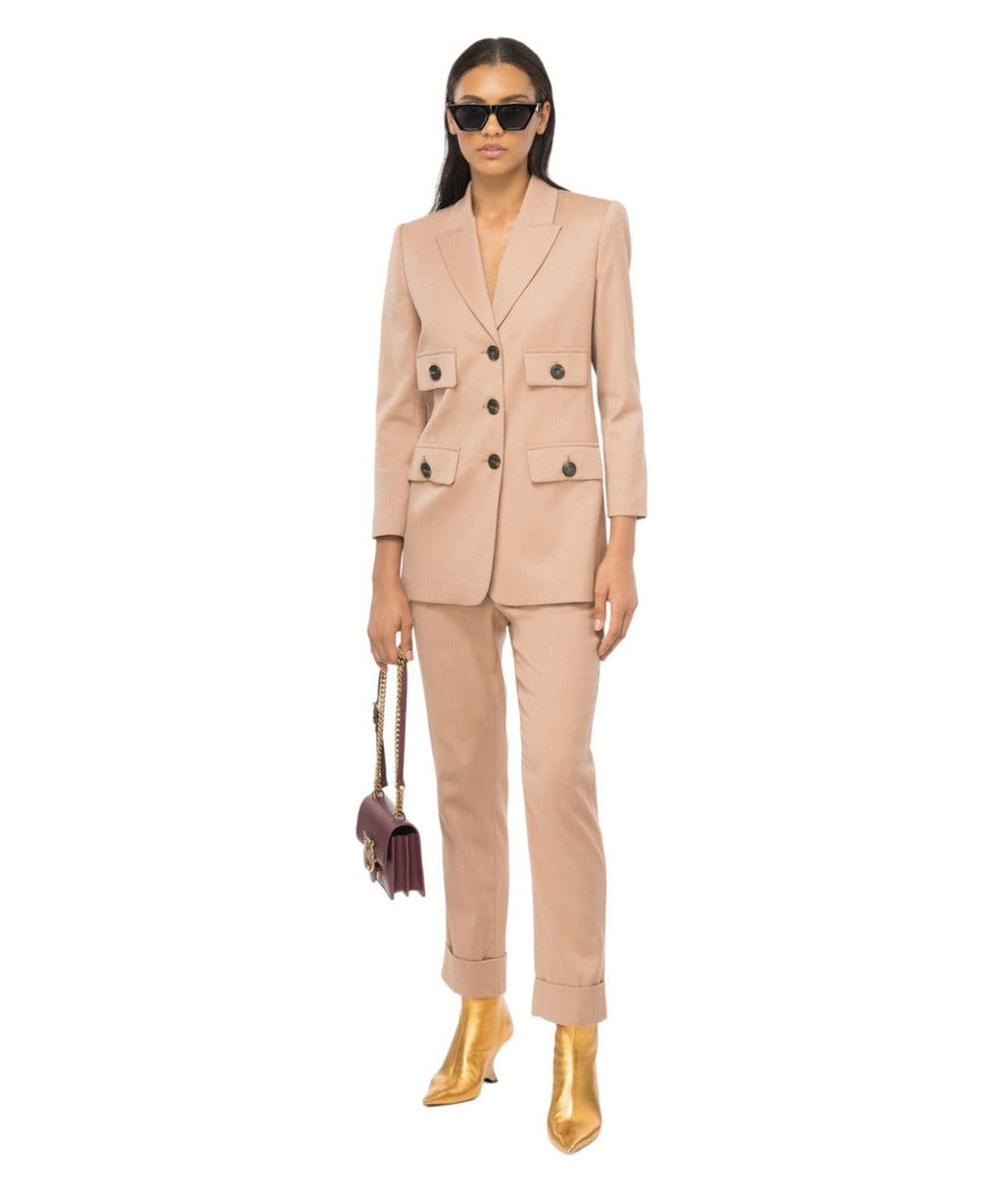 Pulika pantalone in flanella-Pinko-Pantaloni-Vittorio Citro Boutique