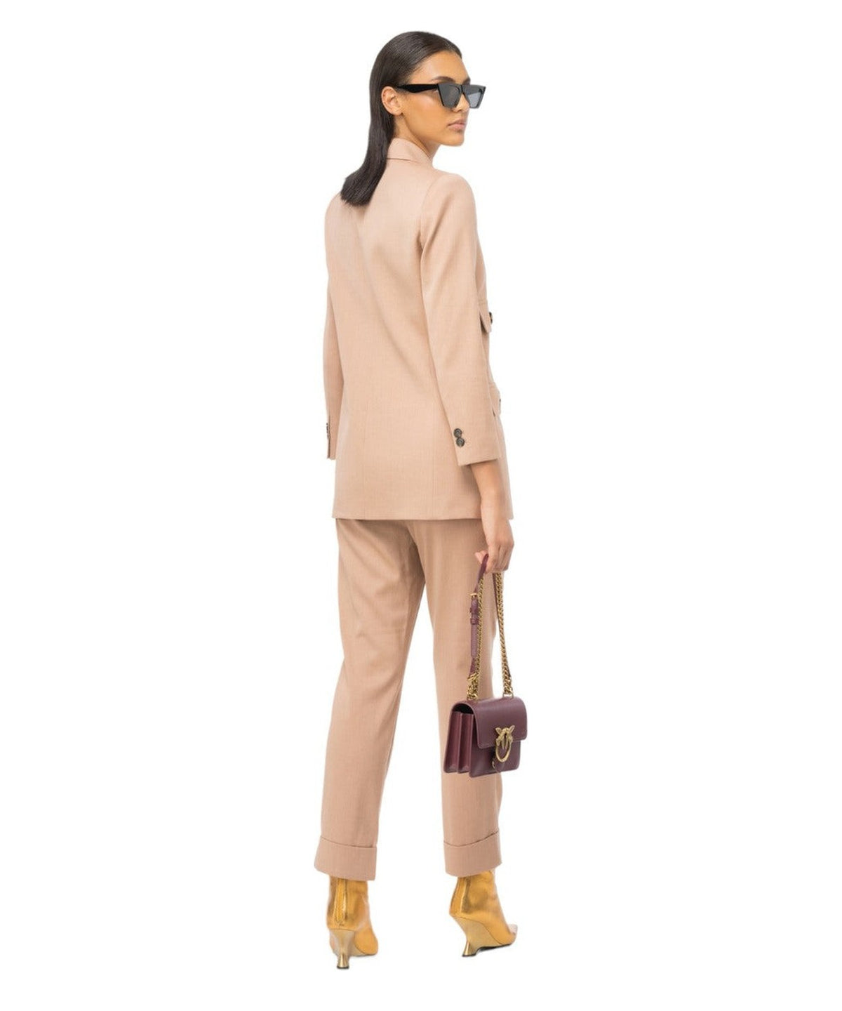 Pulika pantalone in flanella-Pinko-Pantaloni-Vittorio Citro Boutique