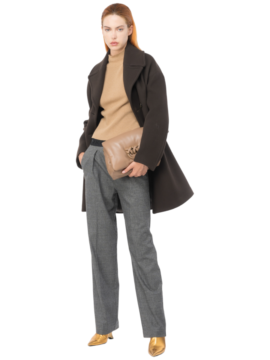 Palma pantaloni principe di galles-Pinko-Pantaloni-Vittorio Citro Boutique