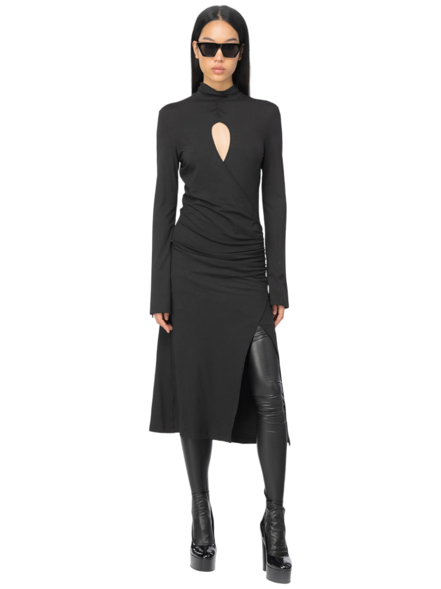 Abito alpha midi jersey fluido-Pinko-Abiti-Vittorio Citro Boutique