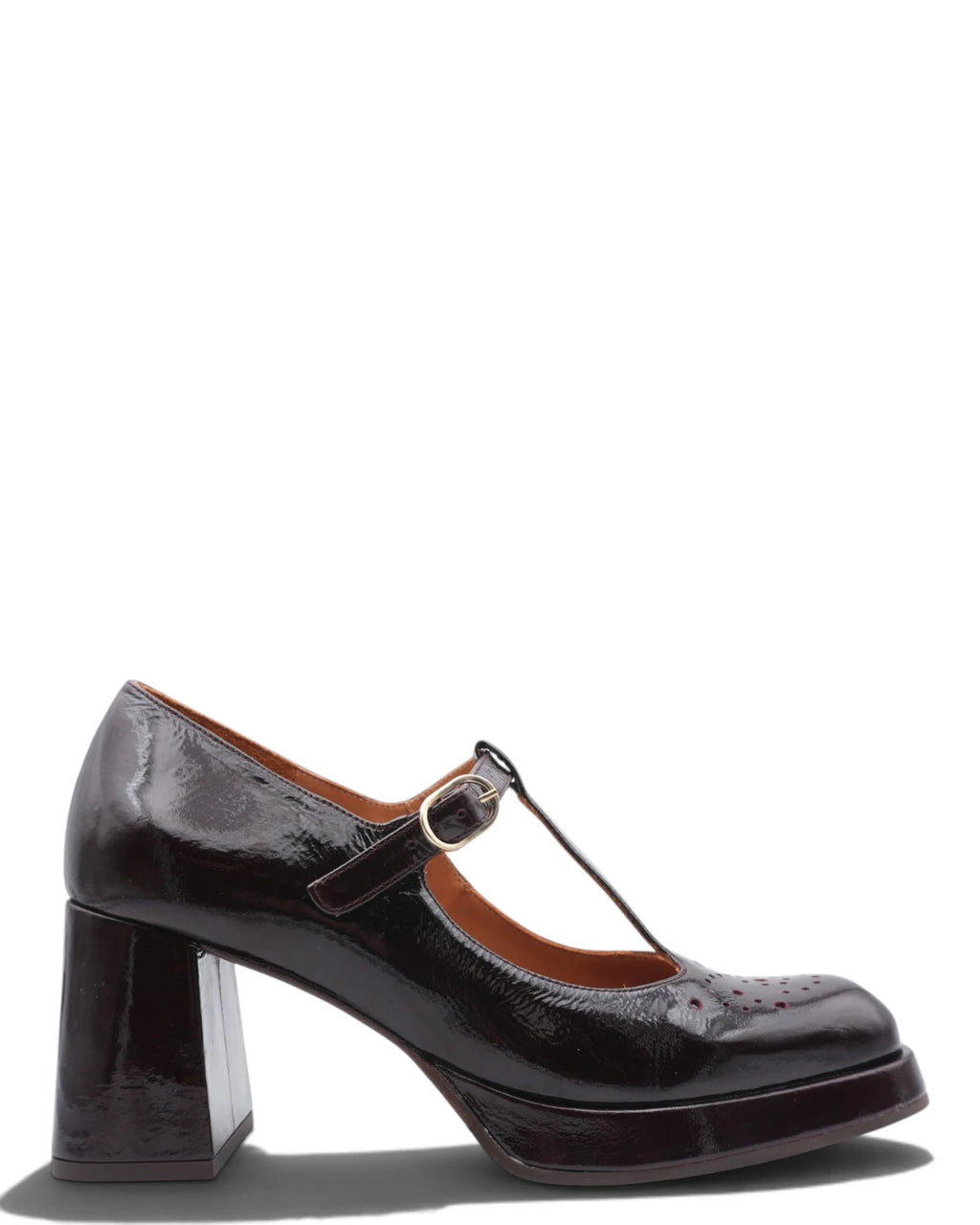 Chaussures femme Chie Mihara Kayla en cuir bordeaux