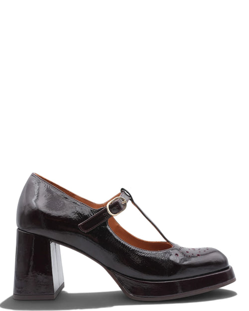 Chaussures femme Chie Mihara Kayla en cuir bordeaux