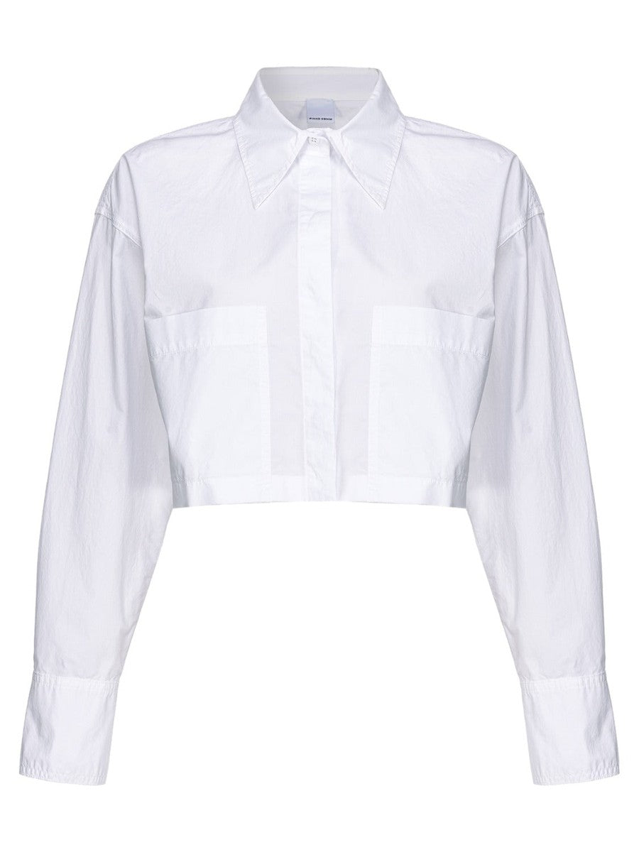 Pergusa camicia corta-Pinko-Camicie-Vittorio Citro Boutique
