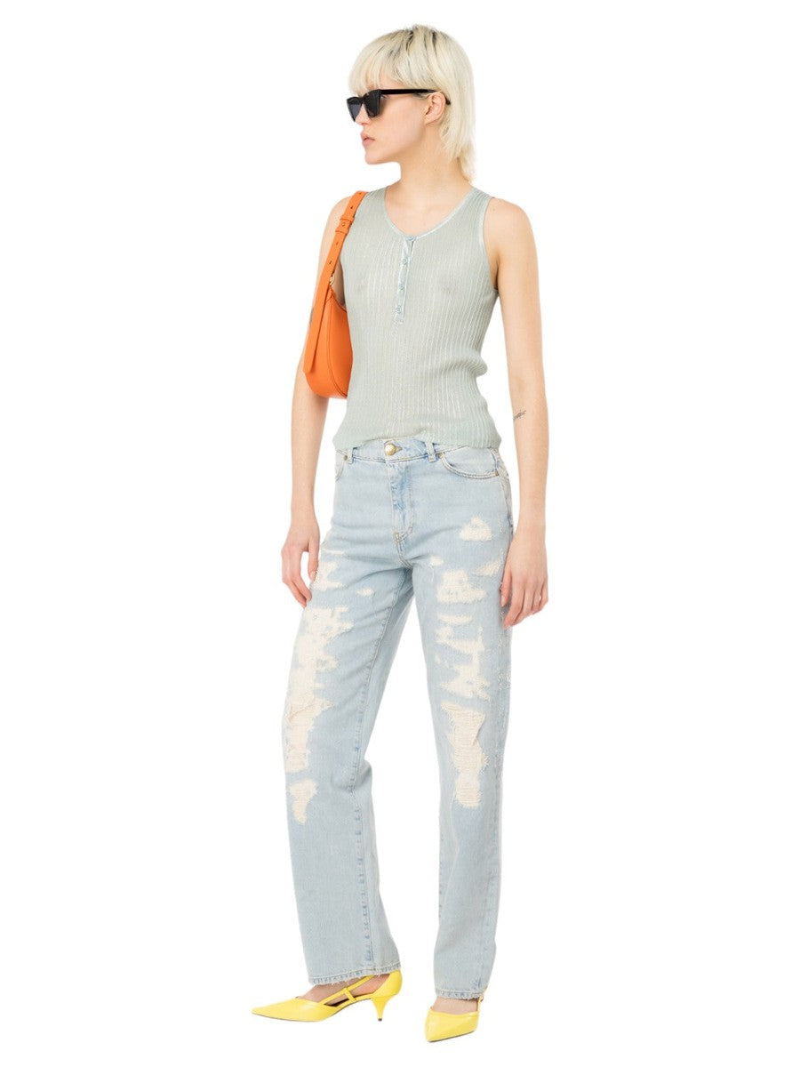 Top Robocop a Costine Lurex-Pinko-Top-Vittorio Citro Boutique