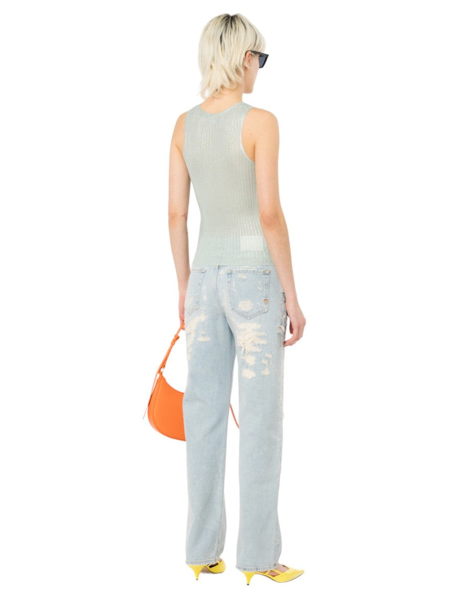 Top Robocop a Costine Lurex-Pinko-Top-Vittorio Citro Boutique