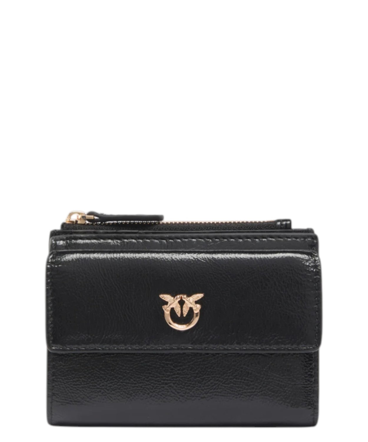 Portefeuille Shiny avec logo Love Birds