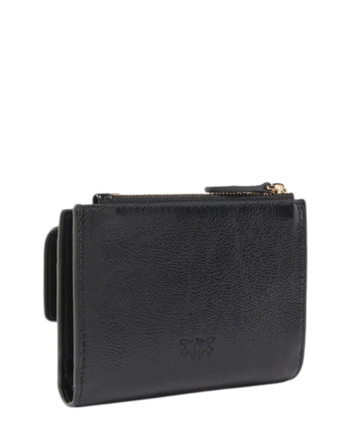 Portefeuille Shiny avec logo Love Birds