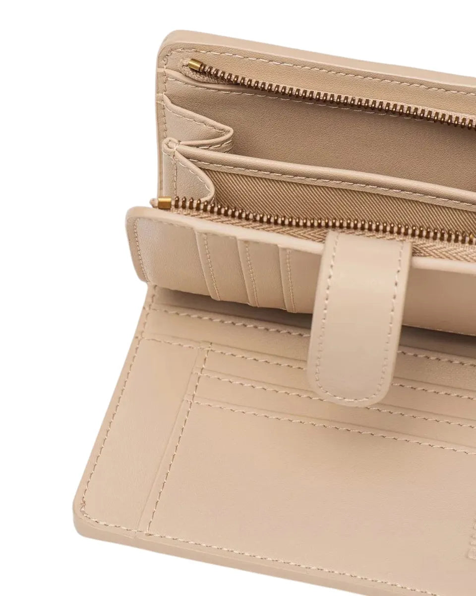 Portafoglio Multi Pocket in Pelle a Grana Fine-Portafogli-Pinko-Vittorio Citro Boutique