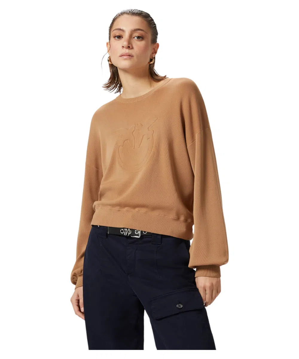 Pullover Emporio logo Love Birds-Pinko-Maglieria-Vittorio Citro Boutique