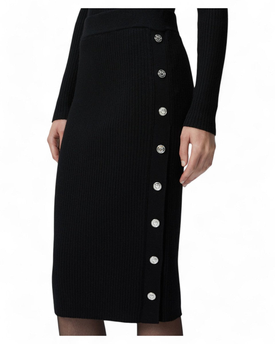 Refrigerazione gonna a costine in lana-Gonne-Pinko-Vittorio Citro Boutique