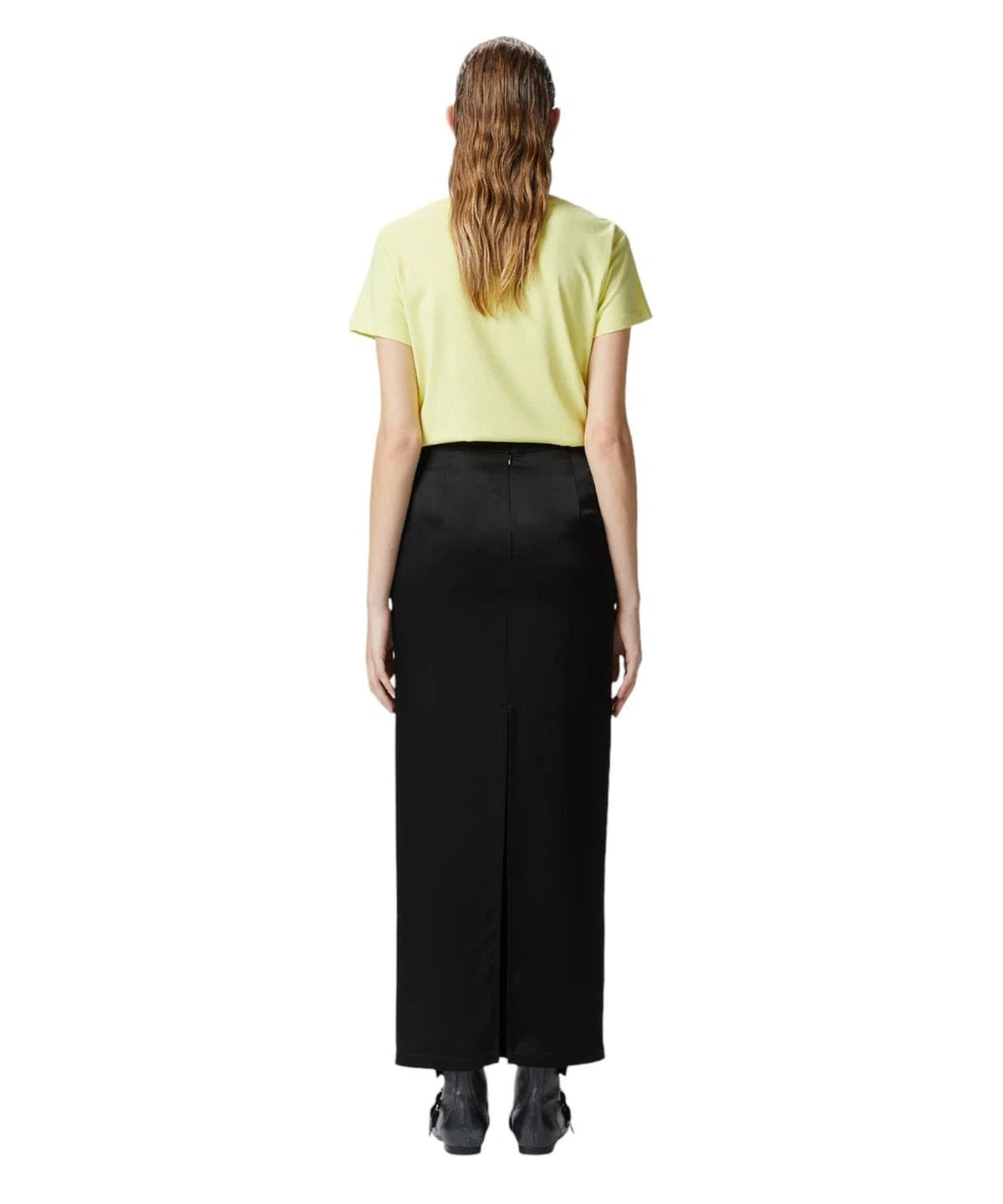Gonna Grolla Lunga in Satin-Pinko-Gonne-Vittorio Citro Boutique