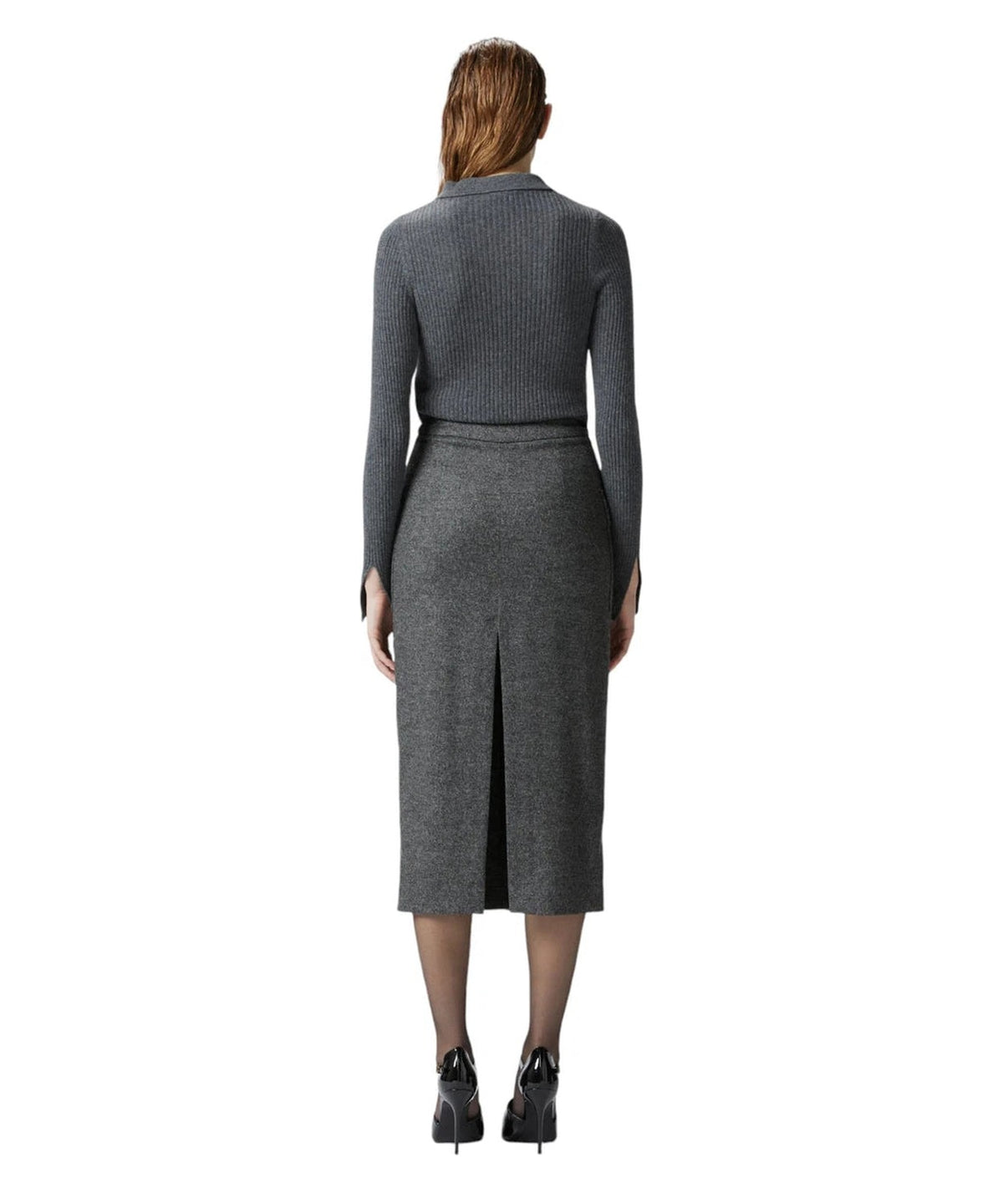 Abito effetto due pezzi maglia e gonna-Pinko-Abiti-Vittorio Citro Boutique