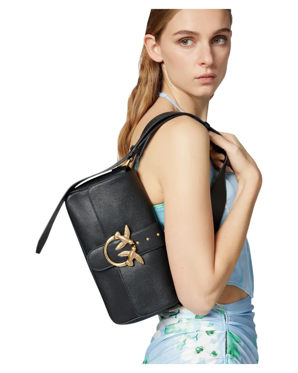 Love Bag Slouchy Grande Morbida a Spalla in Pelle-Pinko-Borse a spalla-Vittorio Citro Boutique