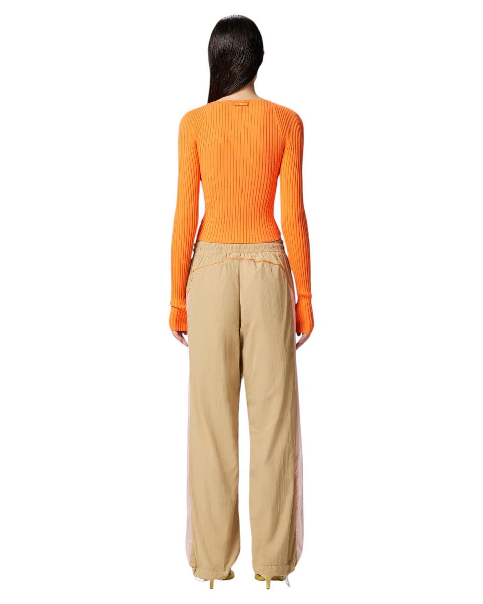 Cardigan Aderente a Costine con Motivo Sunny e Bottoni-Pinko-Maglieria-Vittorio Citro Boutique