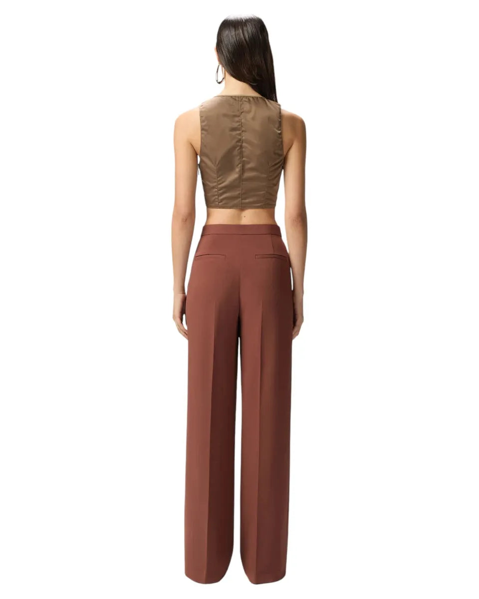 Crop Top Donna in Cotone Stretch-Pinko-Top-Vittorio Citro Boutique