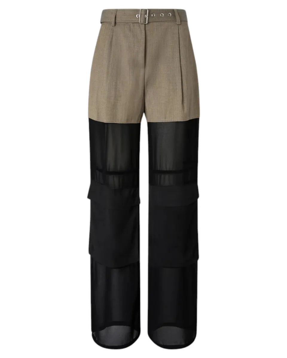 Pantaloni Cargo Palazzo-Pinko-Pantaloni-Vittorio Citro Boutique