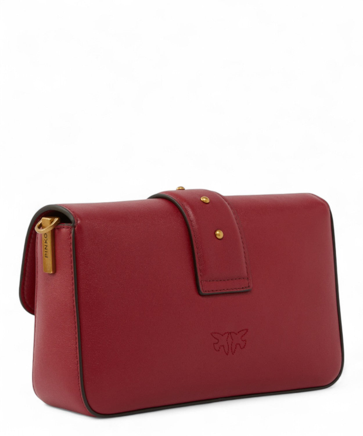 Mini Love Bag Slouchy in pelle con doppia tracolla-Pinko-Borse a spalla-Vittorio Citro Boutique