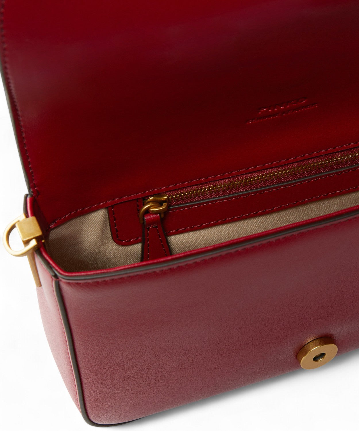 Mini Love Bag Slouchy in pelle con doppia tracolla-Pinko-Borse a spalla-Vittorio Citro Boutique