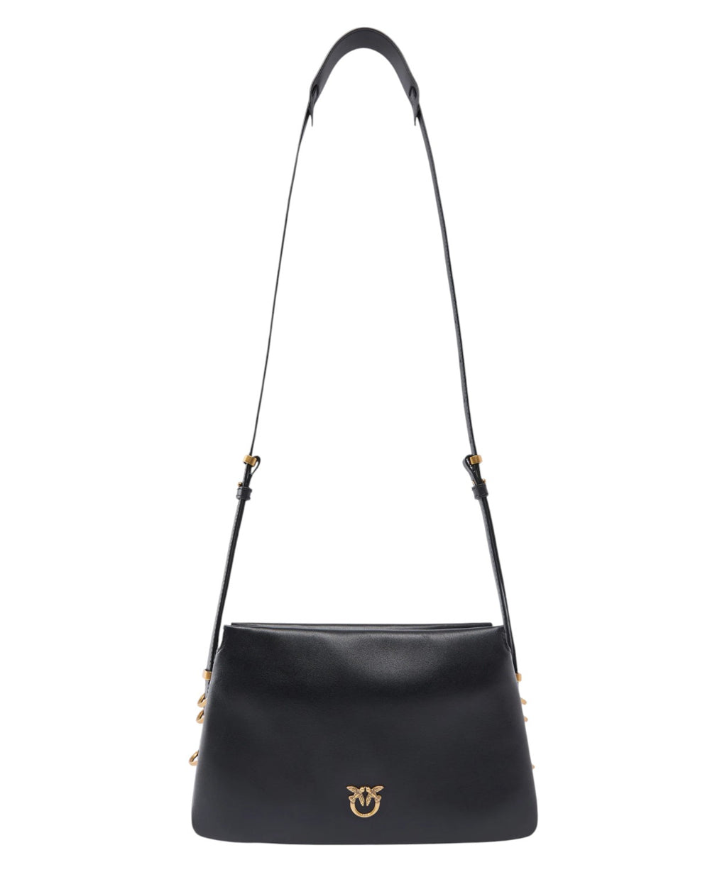 Sac Pinko Mini One Two Three en cuir avec bandoulière et logo Love Birds