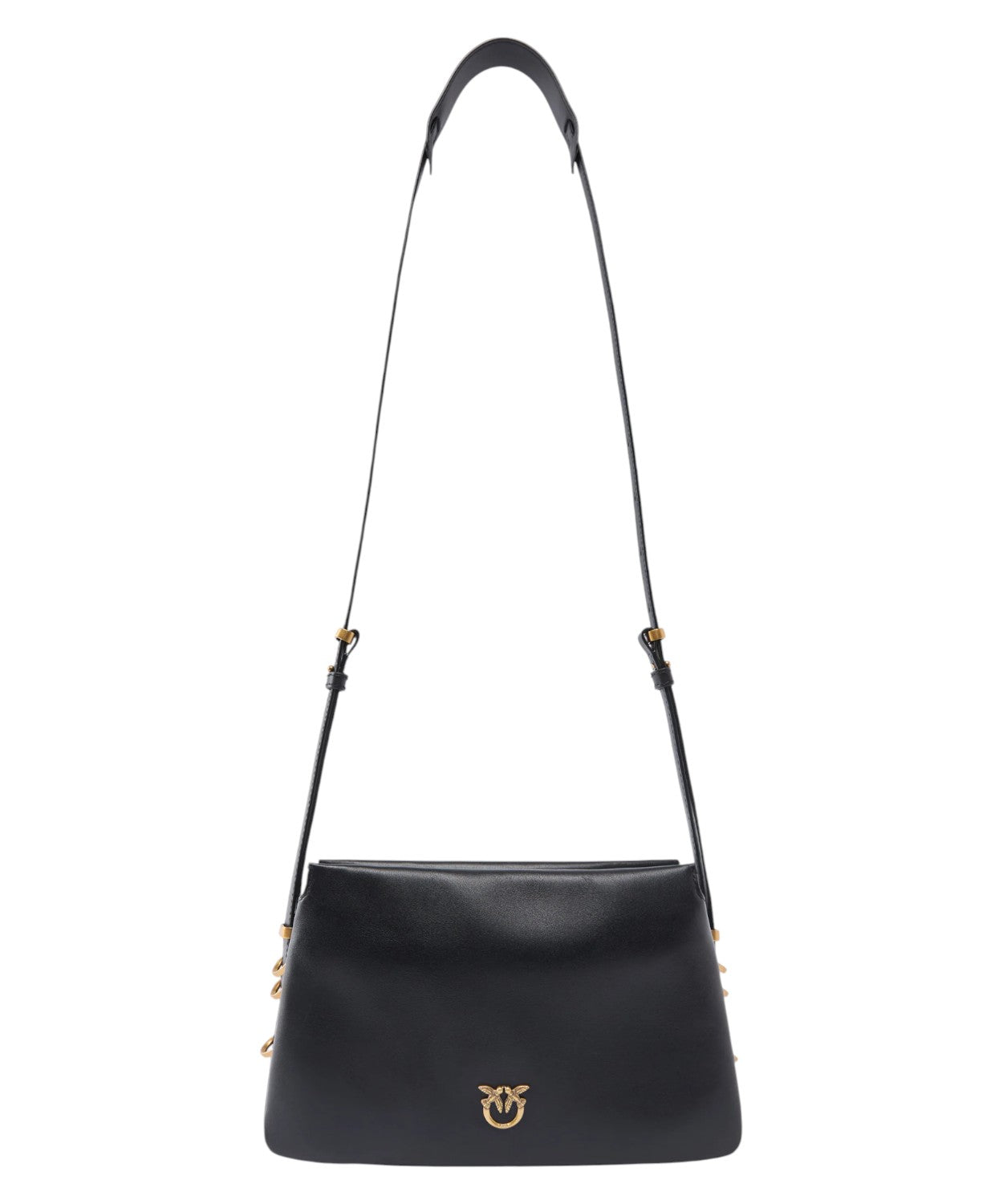 Sac Pinko Mini One Two Three en cuir avec bandoulière et logo Love Birds