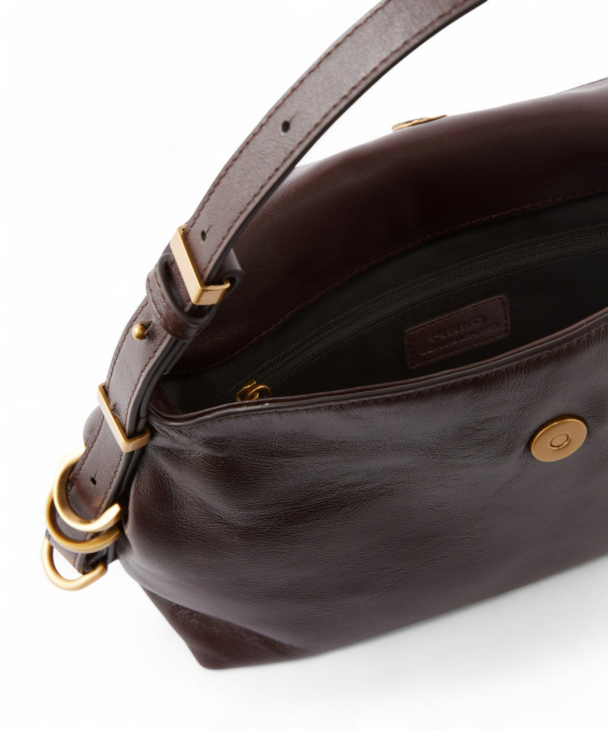 Saddle Bag Baguette mini in pelle-Pinko-Borse a spalla-Vittorio Citro Boutique