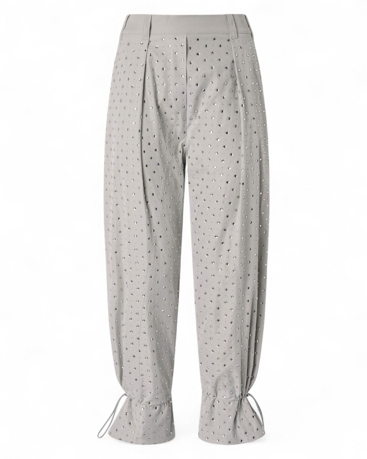 Pantaloni balloon con strass e borchie-Pinko-Pantaloni-Vittorio Citro Boutique