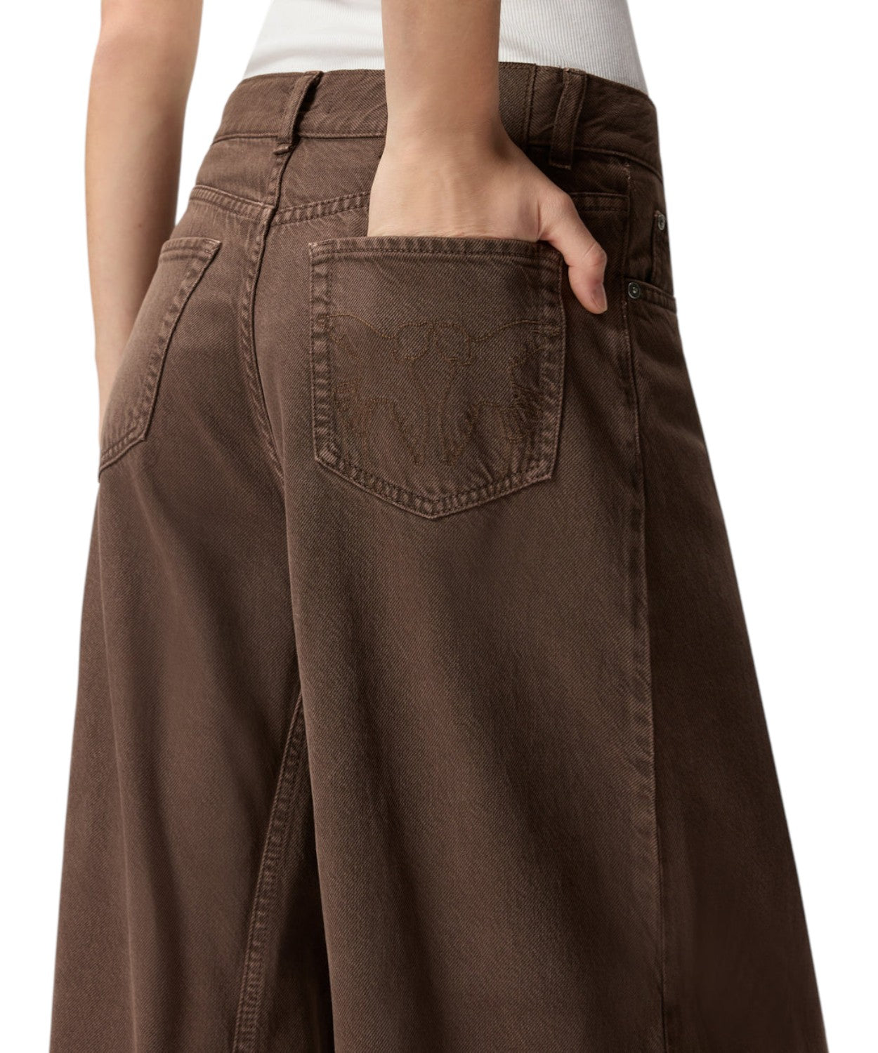 Jeans Winona super large en denim Bull