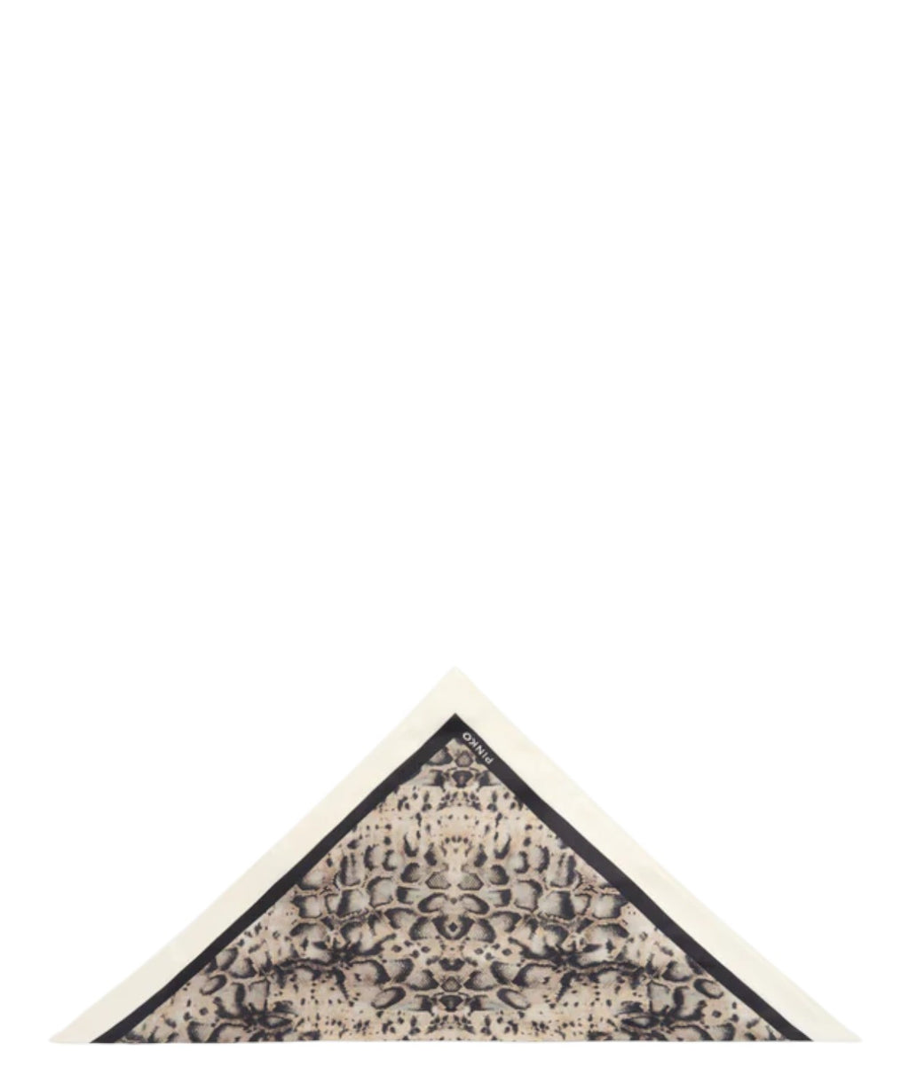 Foulard triangulaire Swing en mélange de soie