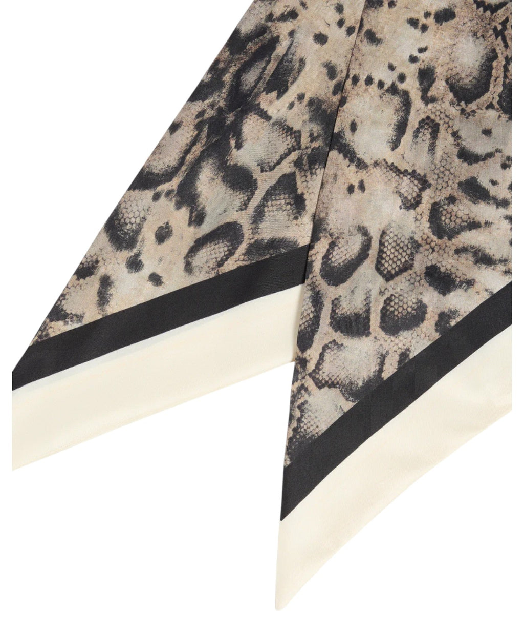 Foulard triangulaire Swing en mélange de soie