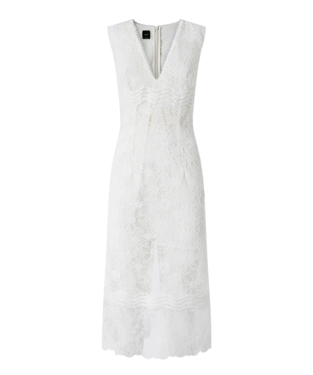 Robe Audrey Midi Pinko en dentelle