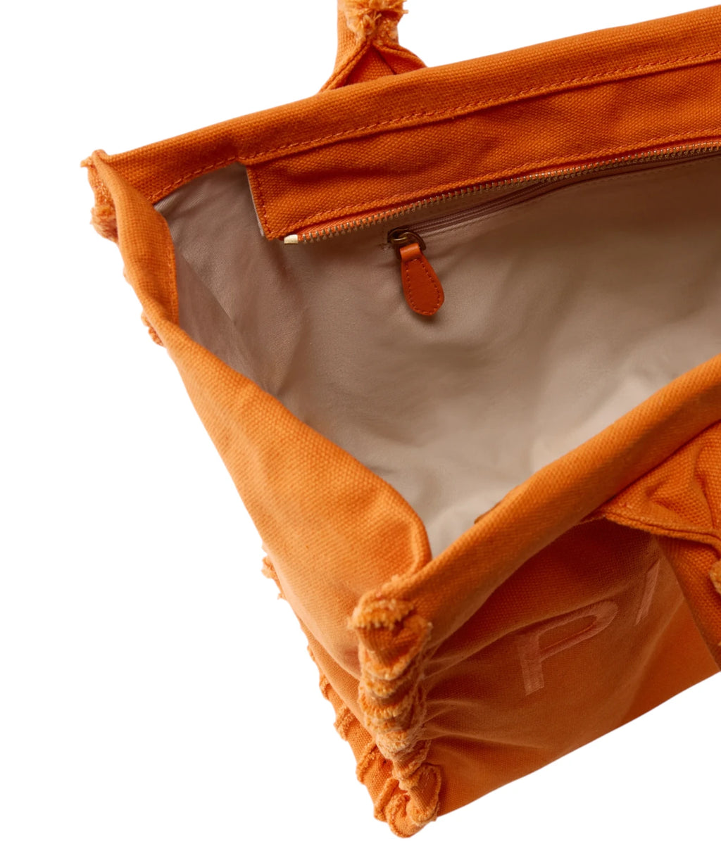 Sac Shopper Pinko Beach Media en toile avec logo