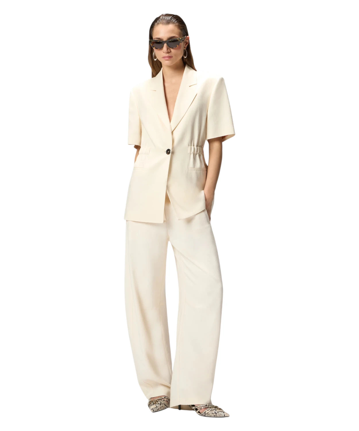 Giacca Blazer Pinko Assago a Maniche Corte