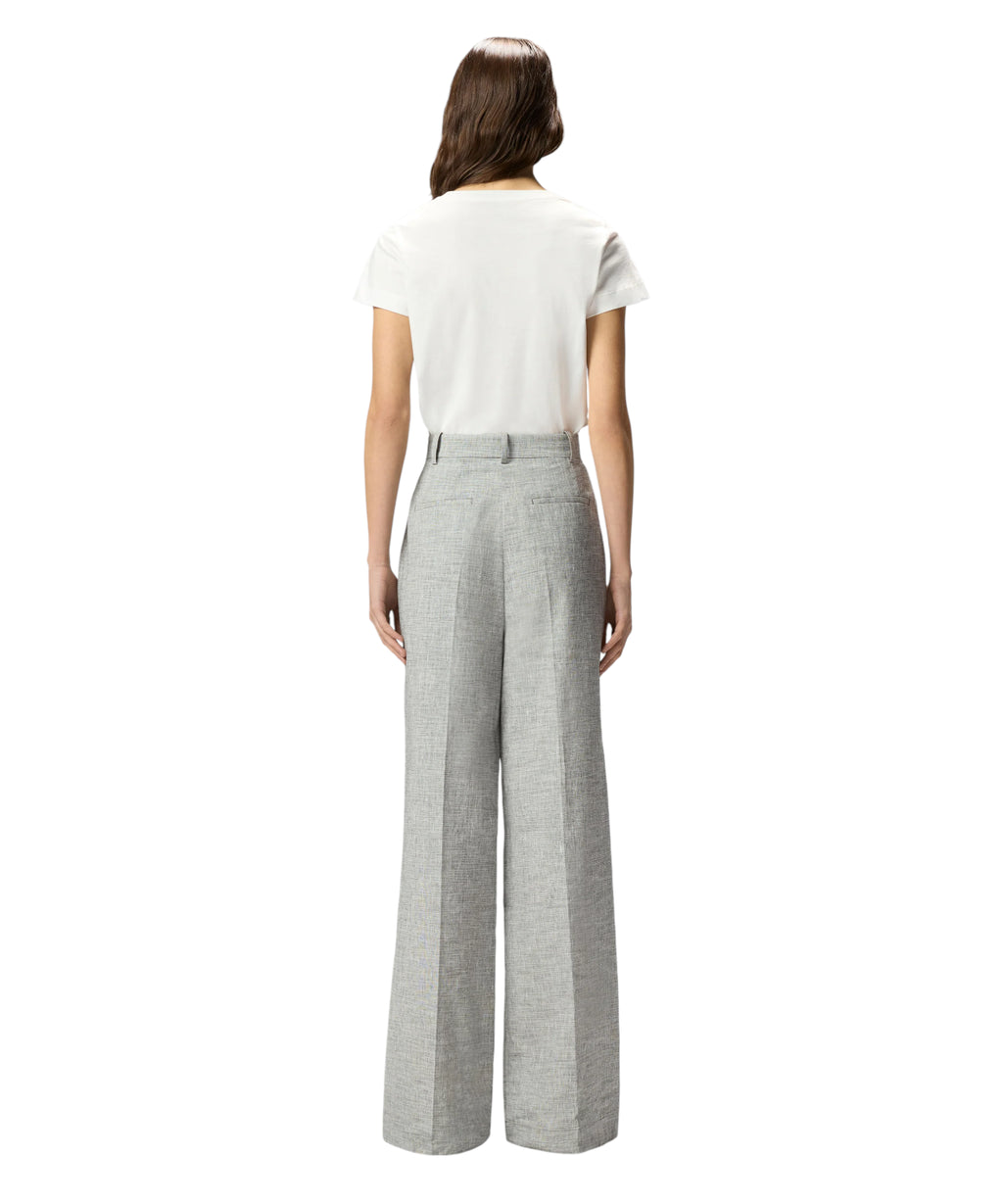 Pantalon Brescello Pinko en lin flammé