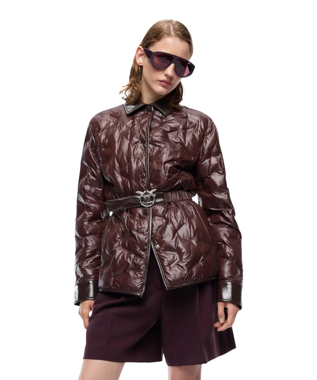 Giacca Imbottita Pinko Donna in Tela Tecnica