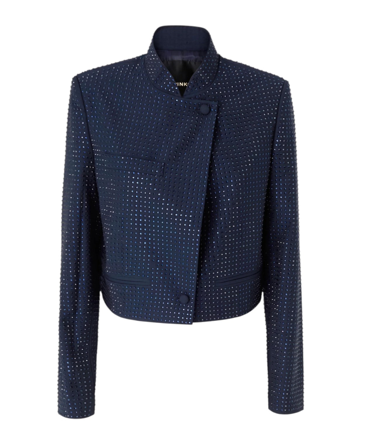 Giacca Donna Cropped con Strass