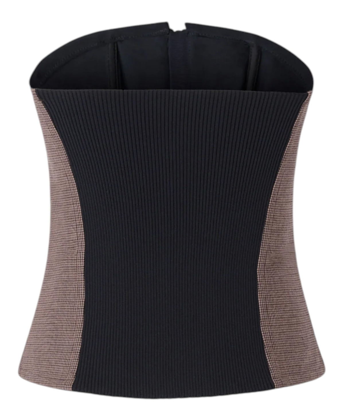 Tops femme Pinko bustier zippé en mélange de laine