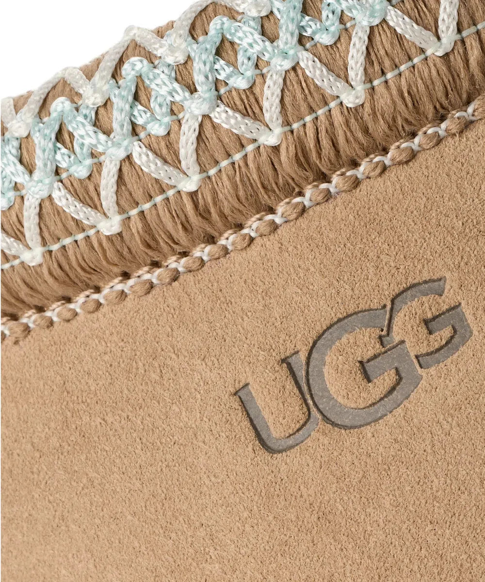 Sabot Tazz in Pelle Scamosciata con Suola Plateau-Ciabatte-Ugg-Vittorio Citro Boutique