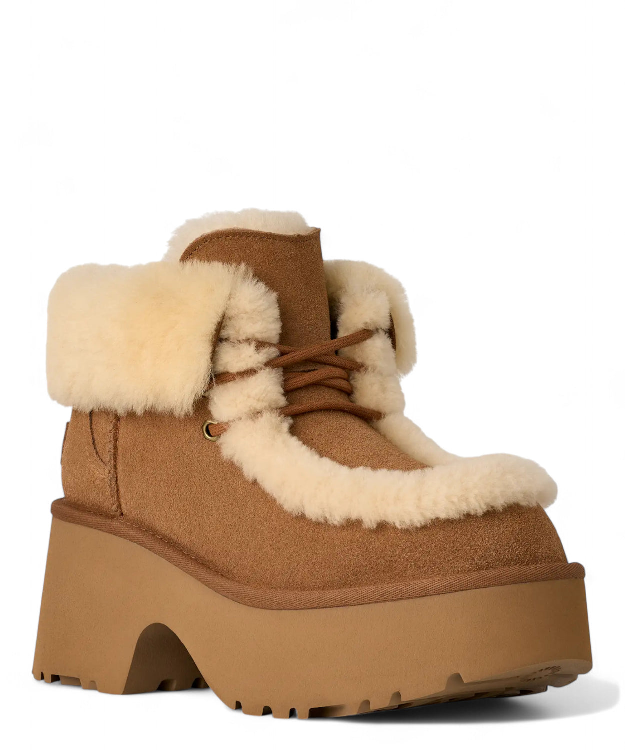 Stivali Classic Esmee Lace Up Platform-Ugg-Stivali-Vittorio Citro Boutique