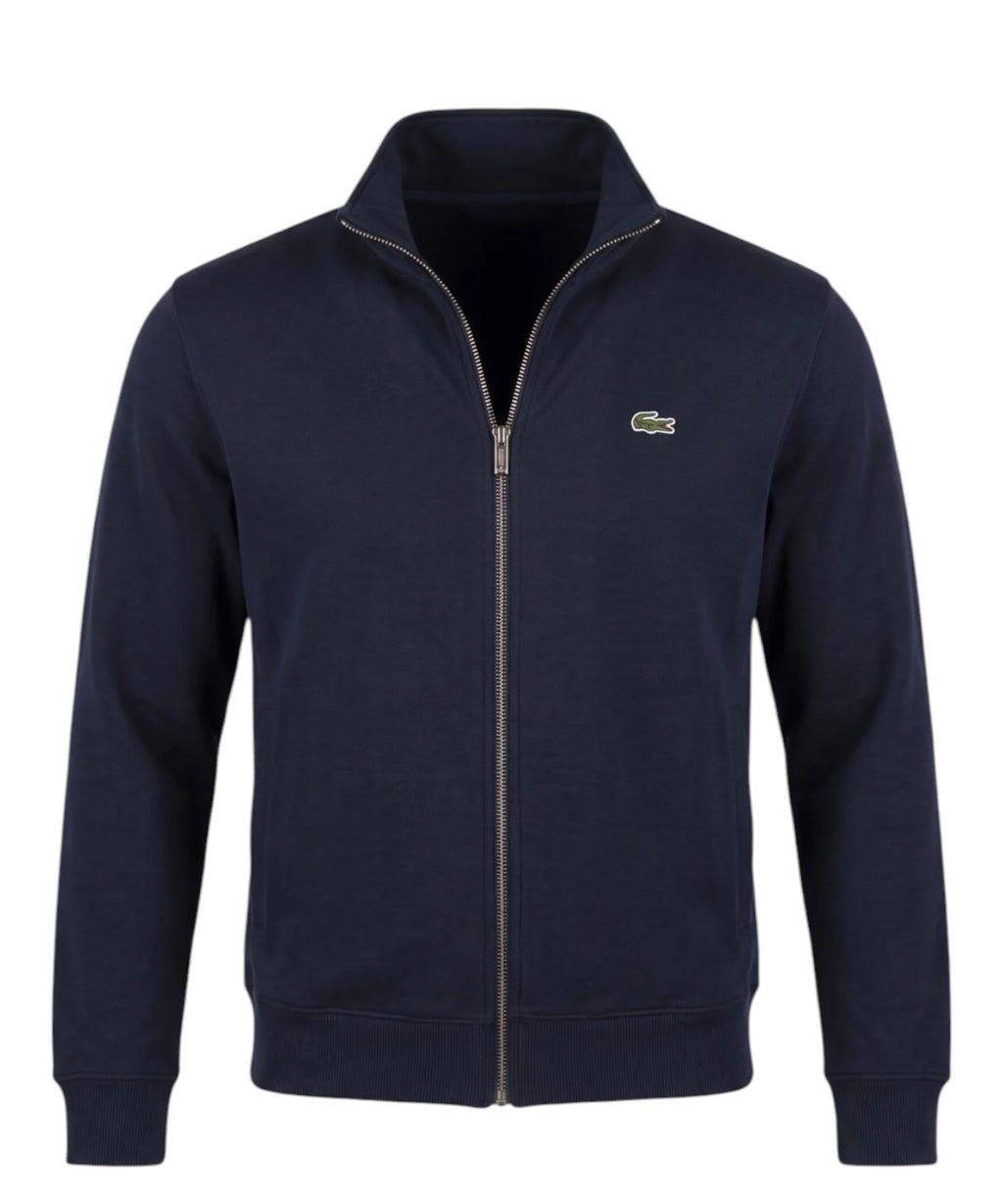 Sweat-shirt Lacoste avec fermeture éclair et poches avant