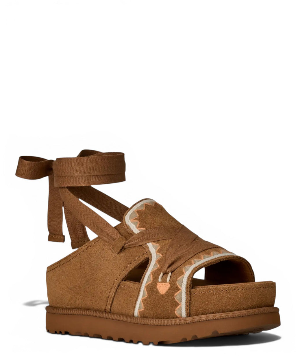 Sandales UGG Goldenstar Hi Artistitch Femme en daim