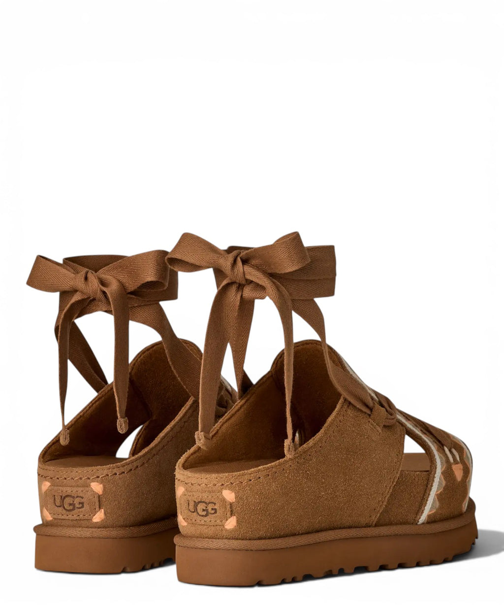 Sandales UGG Goldenstar Hi Artistitch Femme en daim