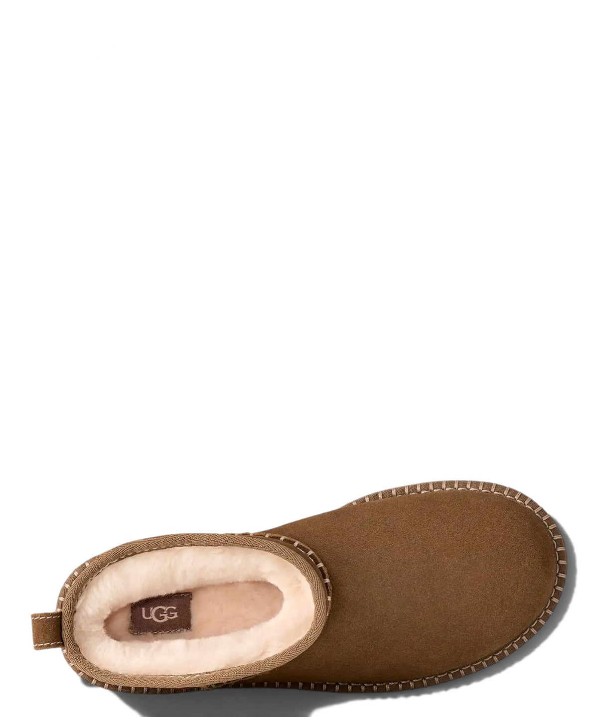 Bottes femme UGG Classic Ultra Mini Botanic en daim brodé